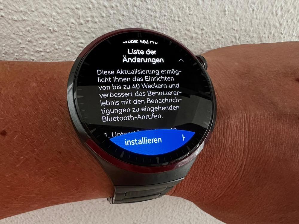 HUAWEI Watch 4 Pro Space Edition - neues Firmware Update 4.2.0.339 1