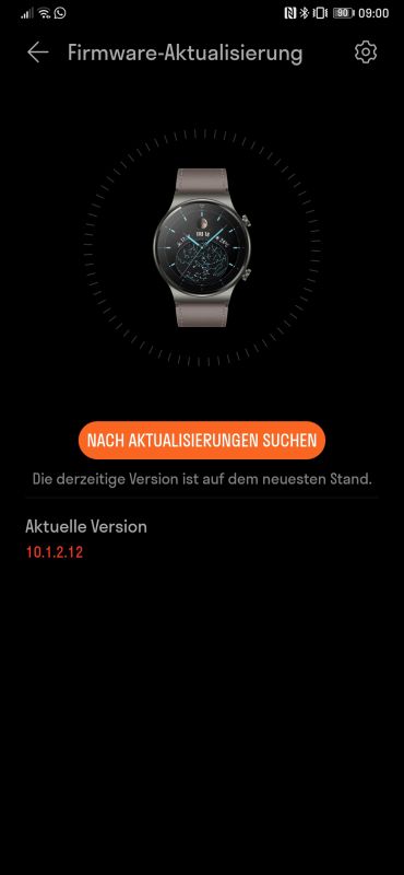 Huawei Watch GT 2 Pro Firmwareupdate