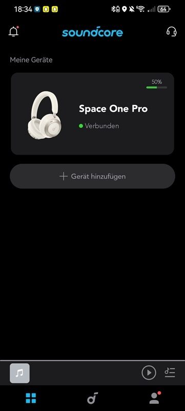 Soundcore Space One Pro App