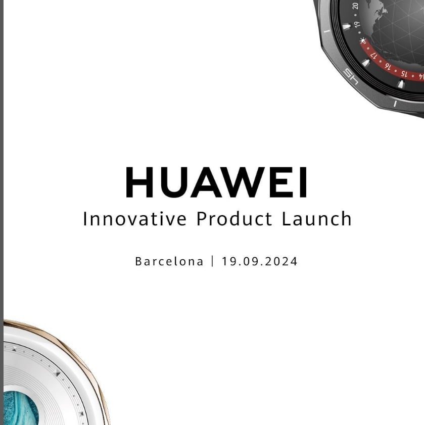 HUAWEI Launch Event Barcelona 2024 Teaser Watches