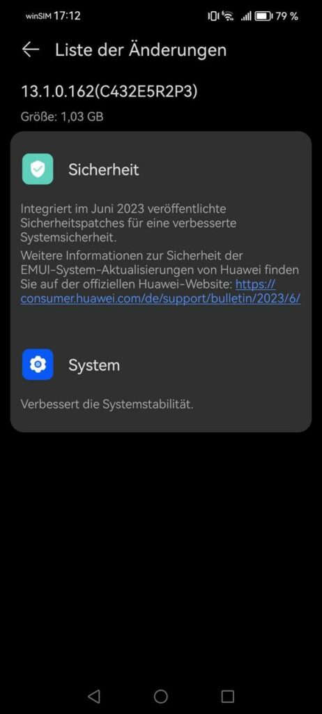 Sicherheitspatch Juni 2023
