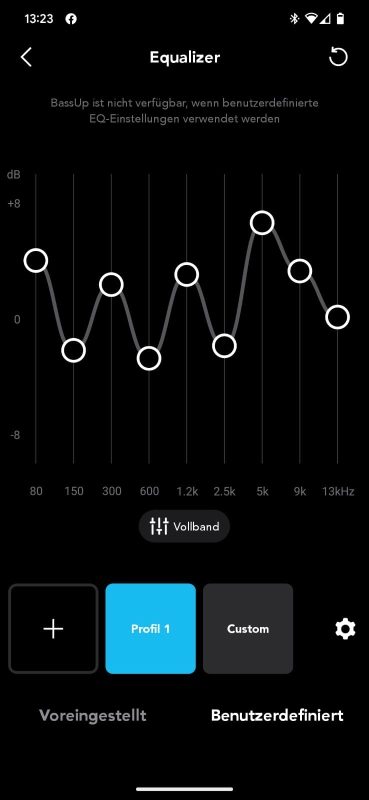 Soundcore Motion X600 Test Equalizer Profile